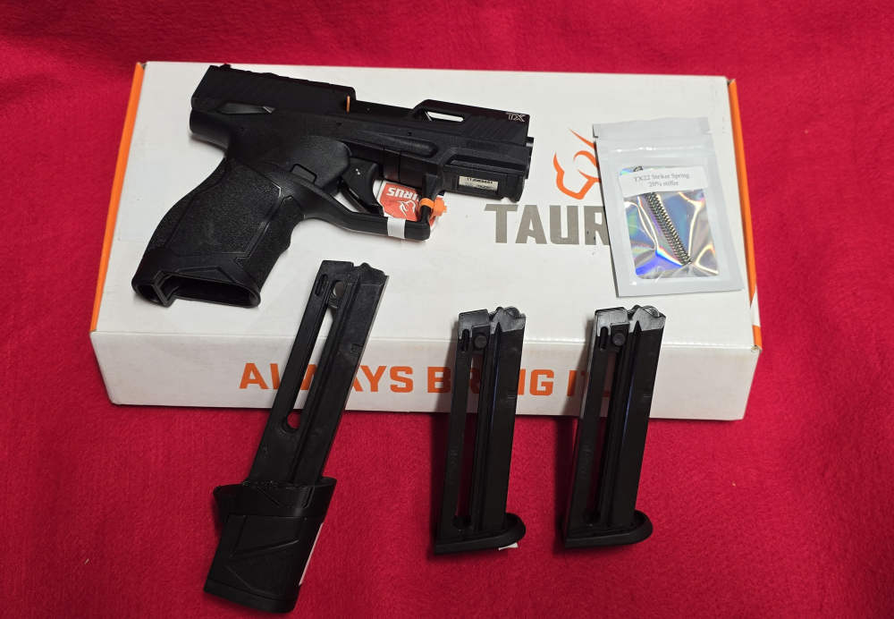 Taurus TX22 COMPACT Optics ready w/ FRT Assisted "Brrr" Trigger-img-0