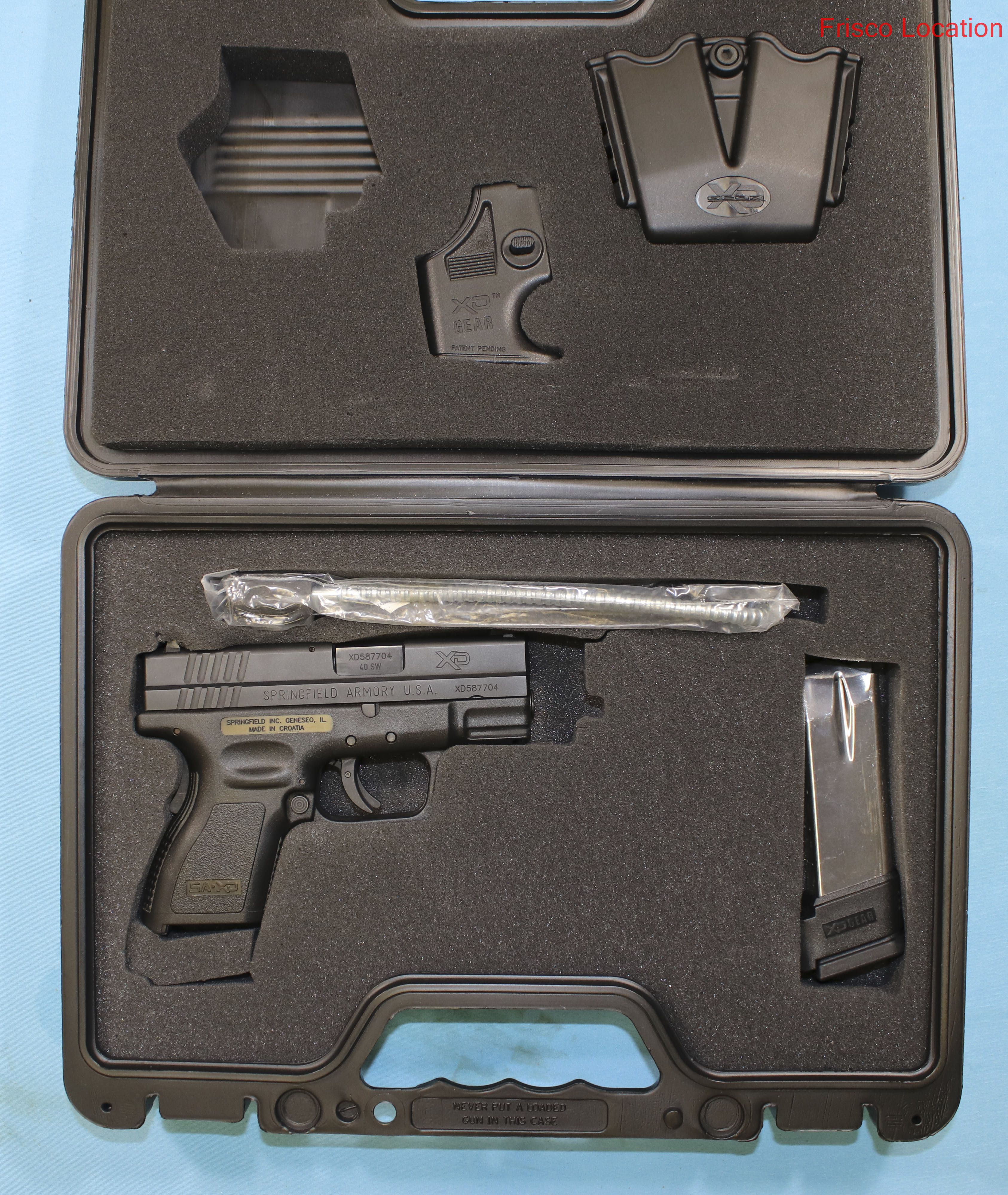 Springfield XD-40 Sub Compact .40 S&W 3" Awesome!-img-0