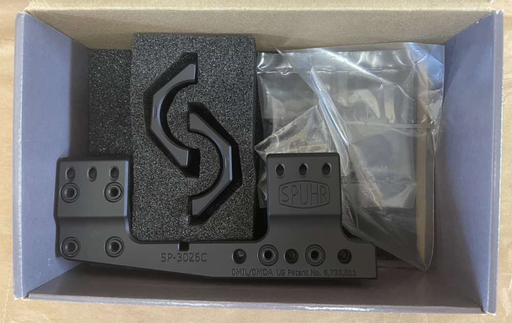 Spuhr SP-3026C: 30mm Cantilever 0 MOA 1.26"-img-4