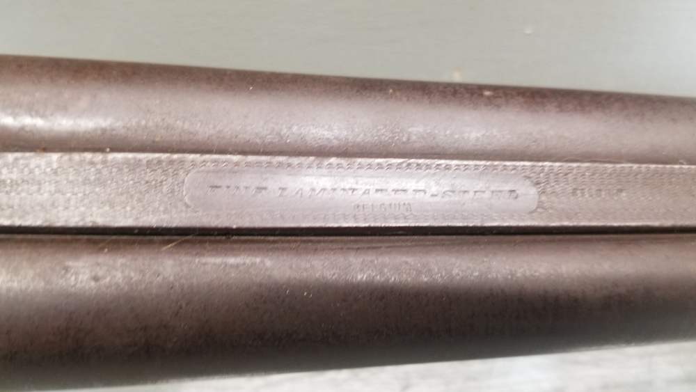 Zenith Arms Co 10ga SxS Shotgun 30" Damascus .01 Penny NR Wall Hanger-img-27