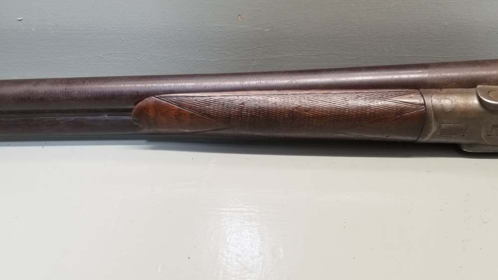 Zenith Arms Co 10ga SxS Shotgun 30" Damascus .01 Penny NR Wall Hanger-img-15