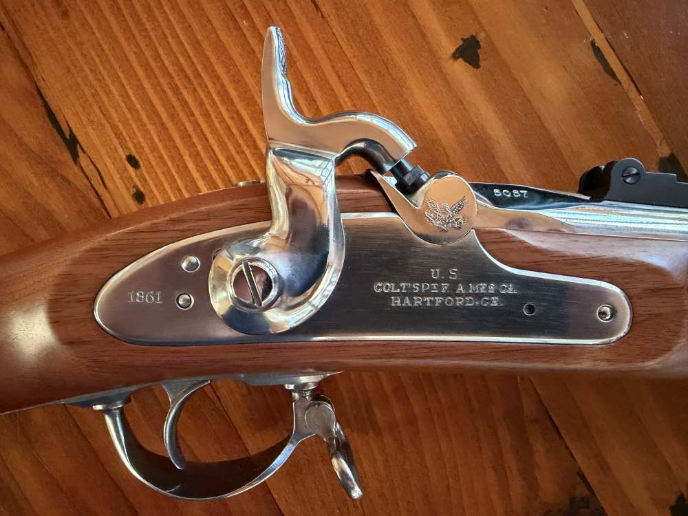 COLT SIGNATURE SERIES SPECIAL MOD 1861 MUSKET .58 CAL SERIAL 5057 BEAUTIFUL-img-57