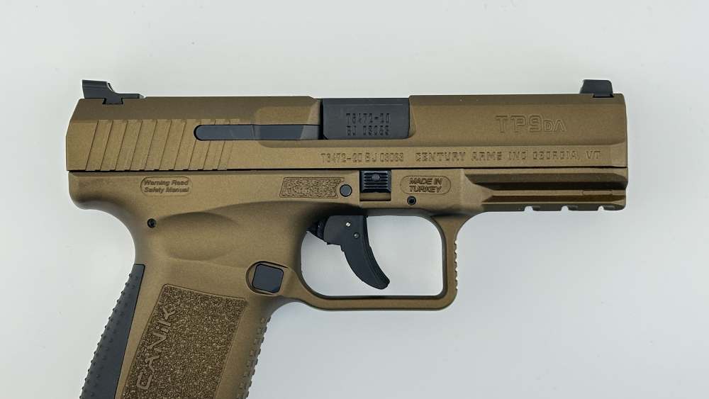 Canik TP9DA 9mm Luger 4.07in Burnt Bronze Pistol - 18+1 Rounds-img-4