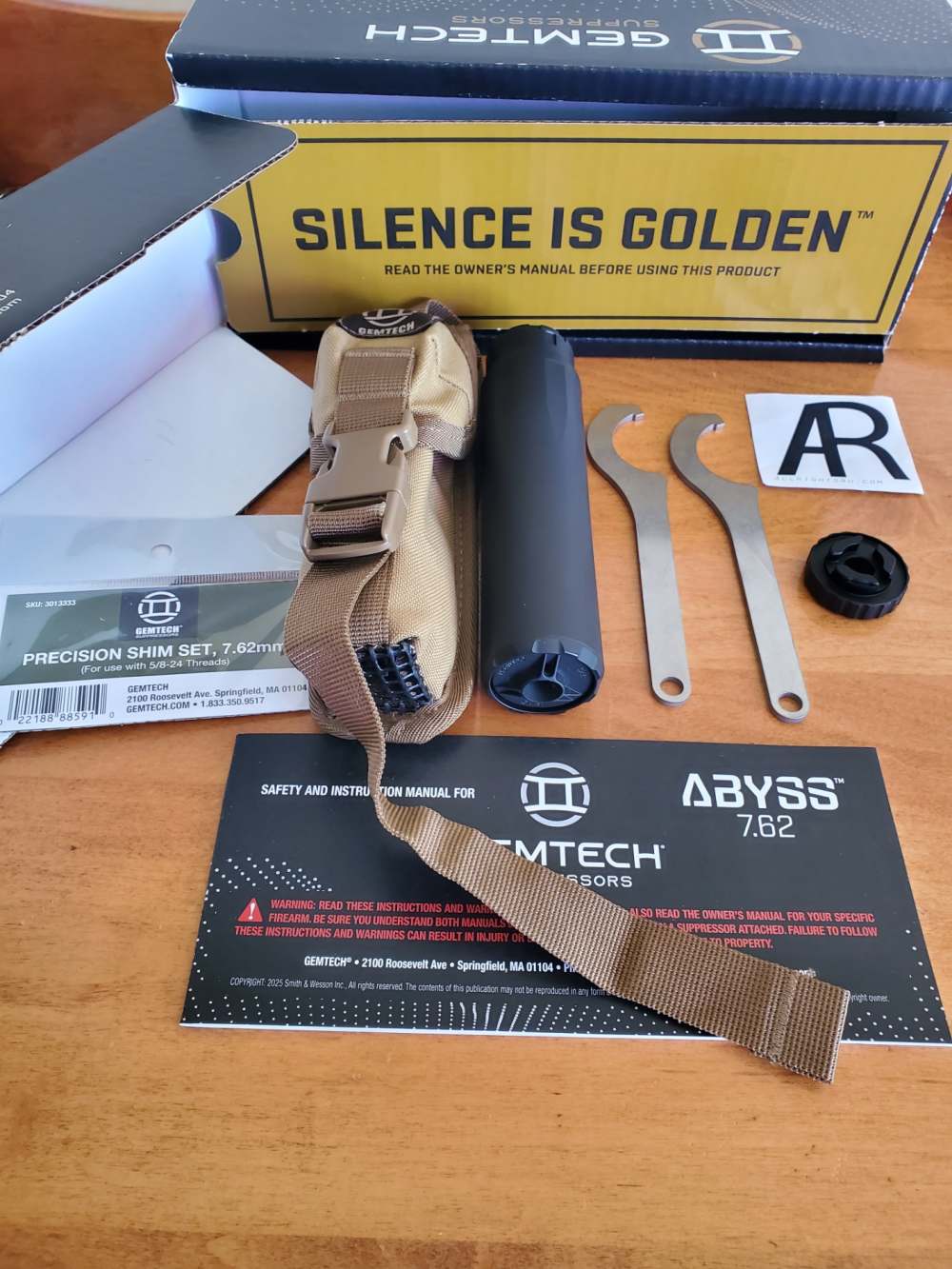 Gemtech ABYSS™ 7.62 Direct Thread Silencer 14373-img-1