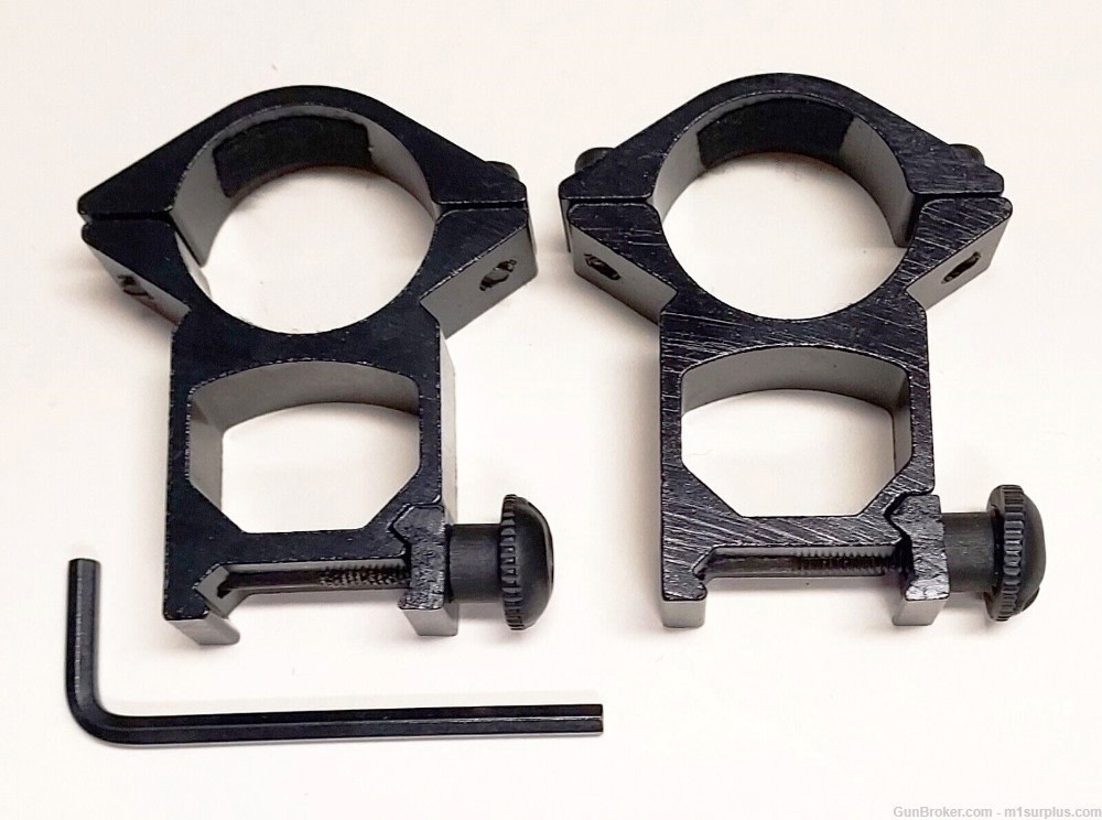 SALE ! Tall Height Picatinny Scope Rings fits SAVAGE MSR-15 Mossberg MMR-img-0