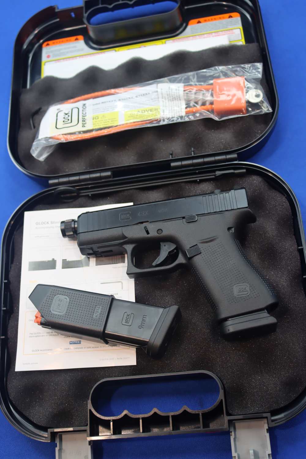 Glock Model G43X MOS Pistol 9MM THREADED OPTICS READY 15RD HI CAP MAGS 43X-img-21