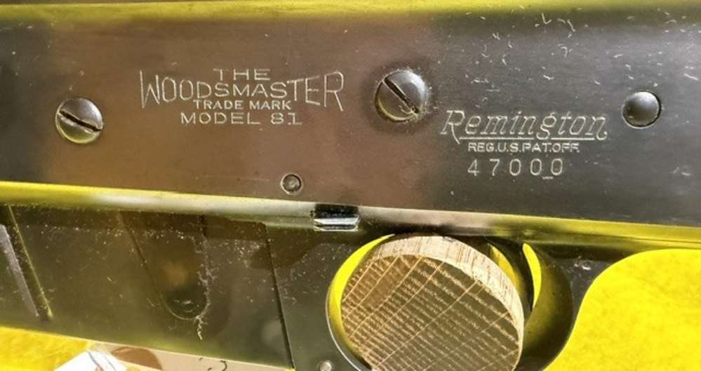 REM MODEL 81 Woodmaster, 300 SAV. FAIR CONDITION-img-2