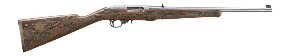 Ruger 32038 10/22 250th Anniversary 22 LR 10+1 18.50" Stainless Steel-img-0