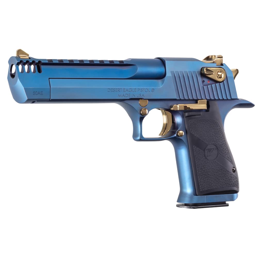PICS! MAGNUM RESEARCH DESERT EAGLE CARBO BLUE CERAKOTE .50 AE 6" 50AE XIX-img-10