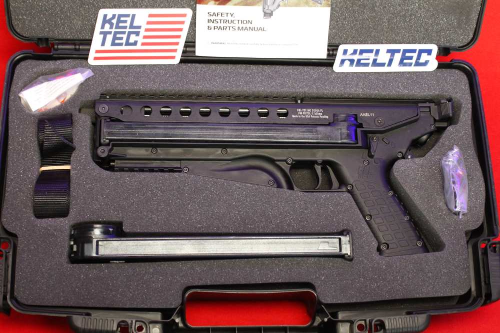 Kel-Tec P50 5.7x28mm 9.6" Threaded 50+1 (2) Mags & Case-img-2