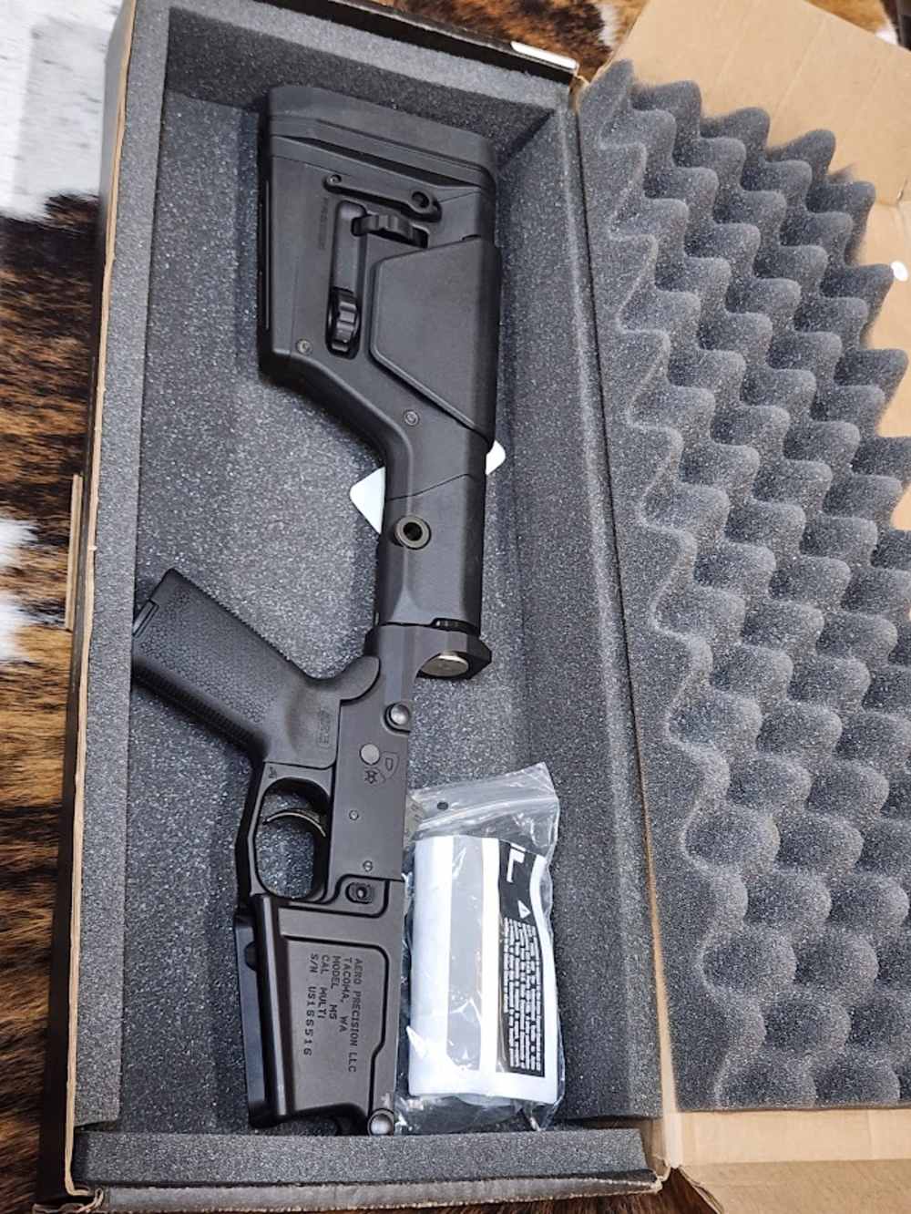 AERO PRECISION M5 LOWER W/MOE GRIP & PRS STOCK PENNY AUCTION-img-0
