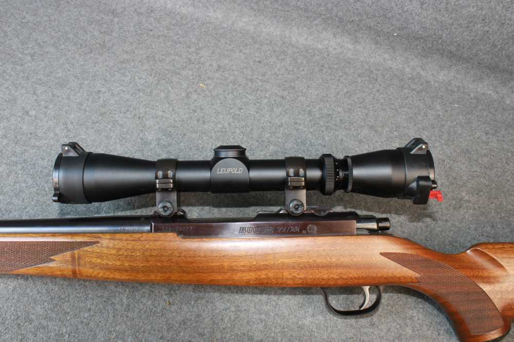 Ruger 77/22 .22 Hornet with Leupold 2-7 scope clean 1¢ start no reserve-img-37