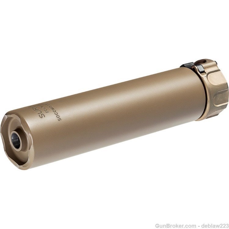 Surefire SOCOM556-SB2-DE Suppressor LayAway Option Silencer SOCOM556 FDE-img-0