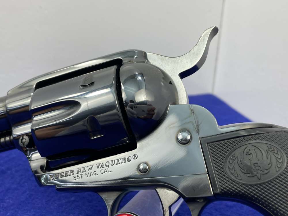 2007 Ruger New Vaquero .357 Mag 4.62" Blue *INCREDIBLE WESTERN REVOLVER*-img-12
