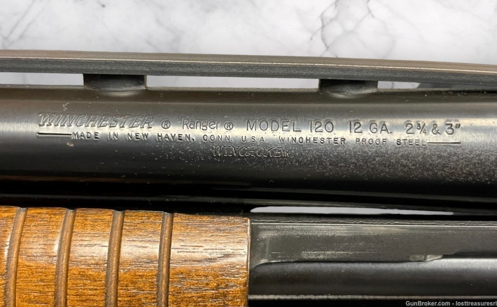 Winchester Model 120 Pump-Action 12GA Shotgun-img-3