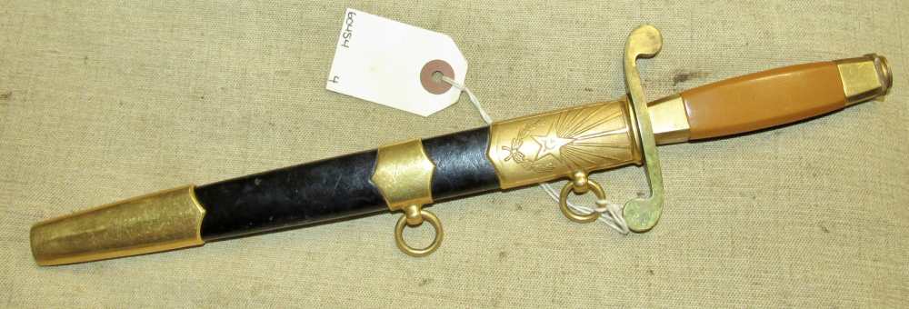 Original 1949 Soviet Russian Army Dress Dagger Cold War-img-21