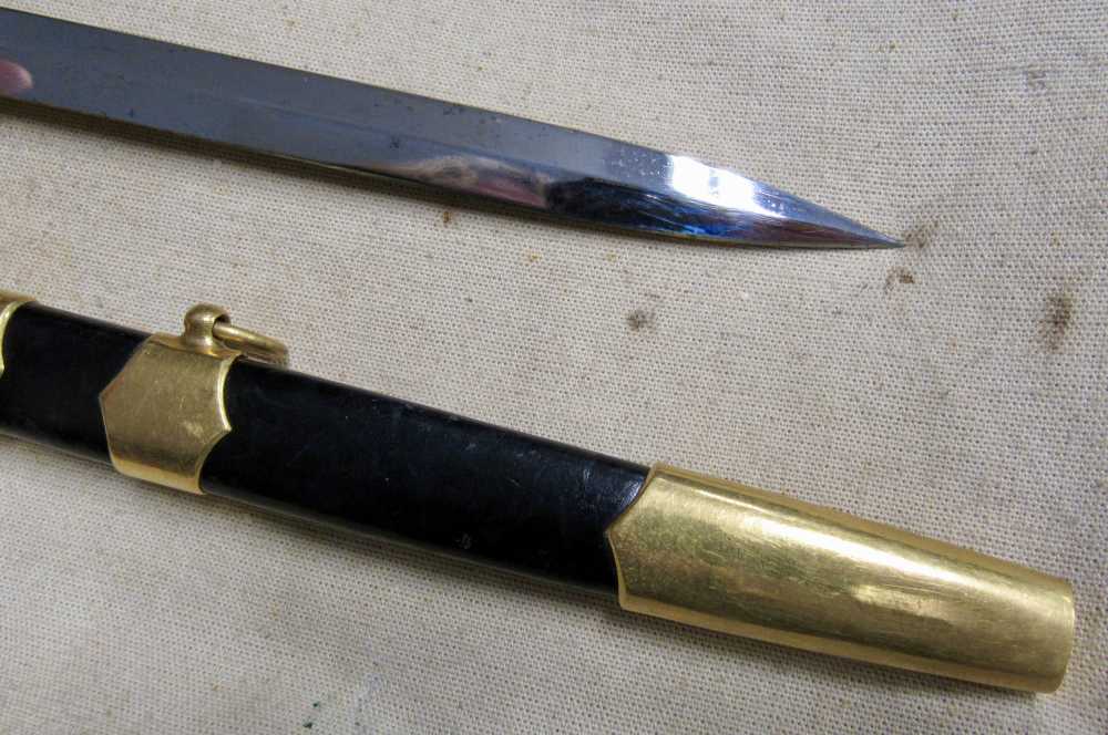 Original 1949 Soviet Russian Army Dress Dagger Cold War-img-5