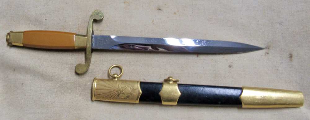 Original 1949 Soviet Russian Army Dress Dagger Cold War-img-0