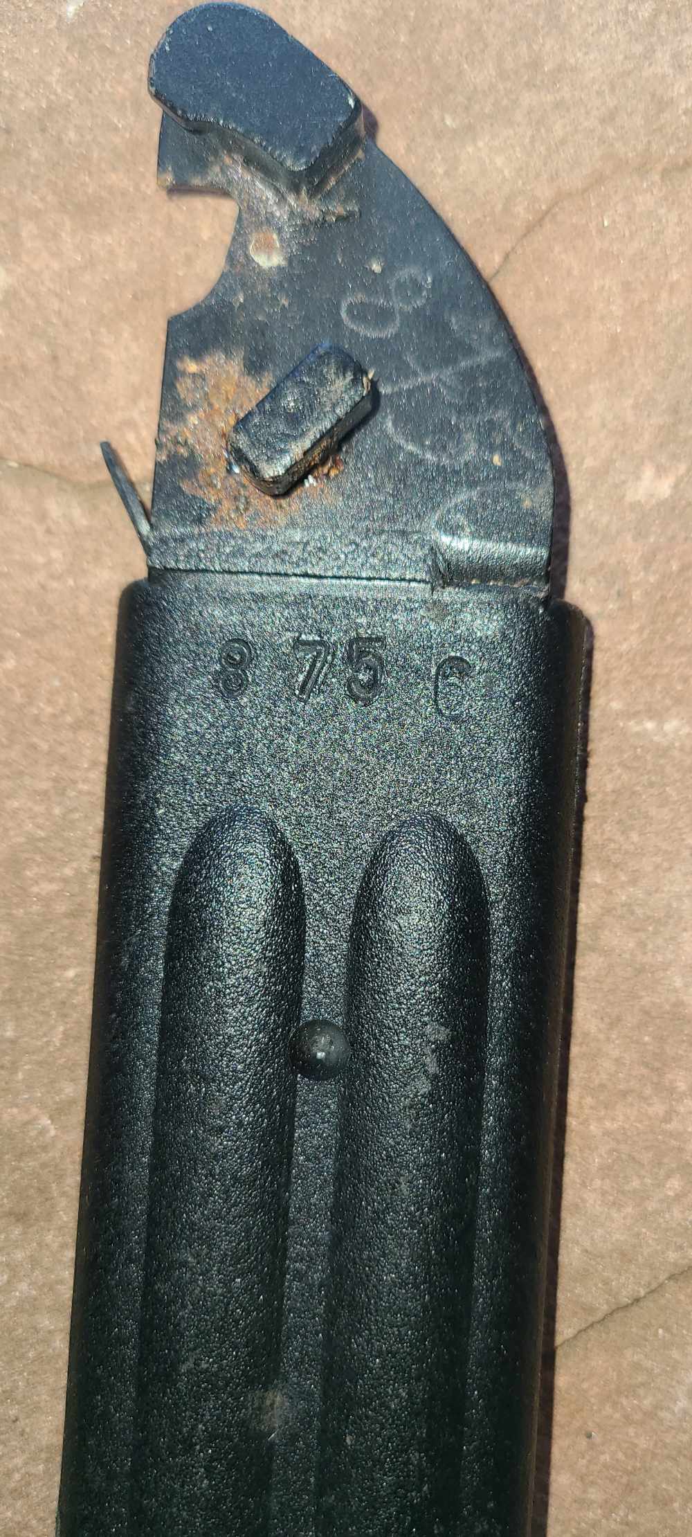 Bulgarian Arsenal Circle 10 AKM Bayonet – Matching Serial 8756 – Scabbard-img-6