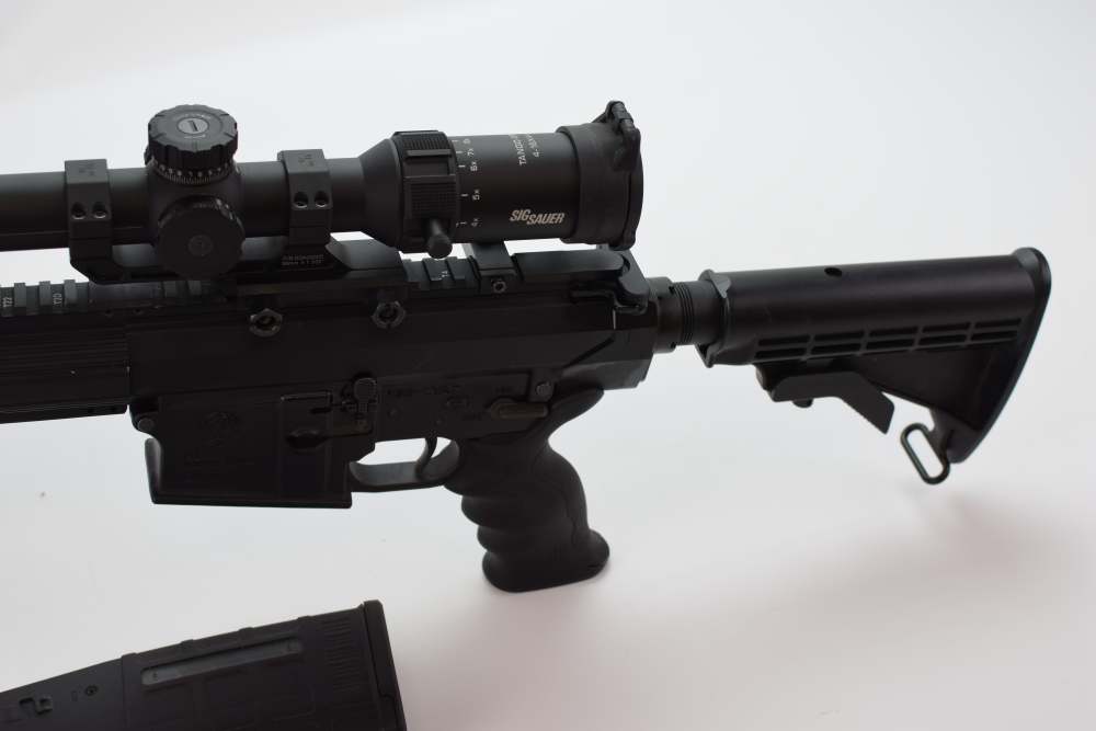 Rare Ruger SR-762 Piston Driven with optic and irons-img-5