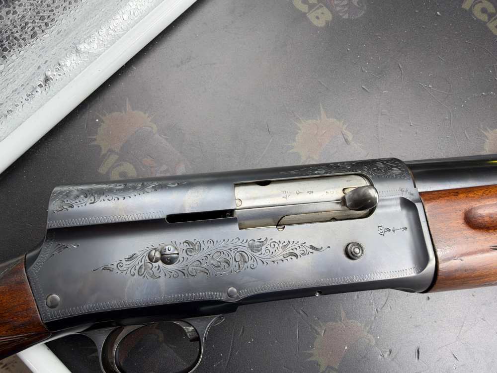 Browning Auto-5 A5 12GA Pre-War Belgium 30" Full Solid Rib Matching #-img-35