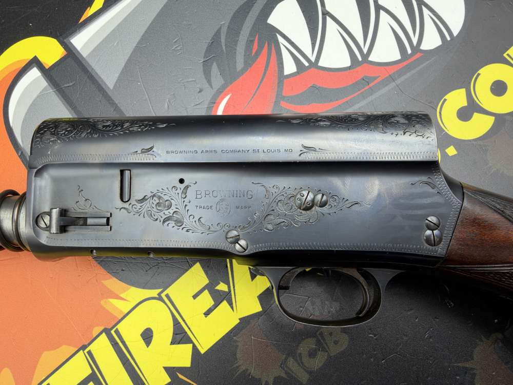 Browning Auto-5 A5 12GA Pre-War Belgium 30" Full Solid Rib Matching #-img-9