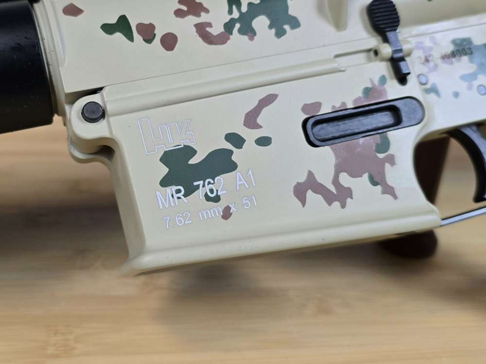 HK MR762A1 75th Anniversary Limited Edition Flecktarn 4 Mags-img-3
