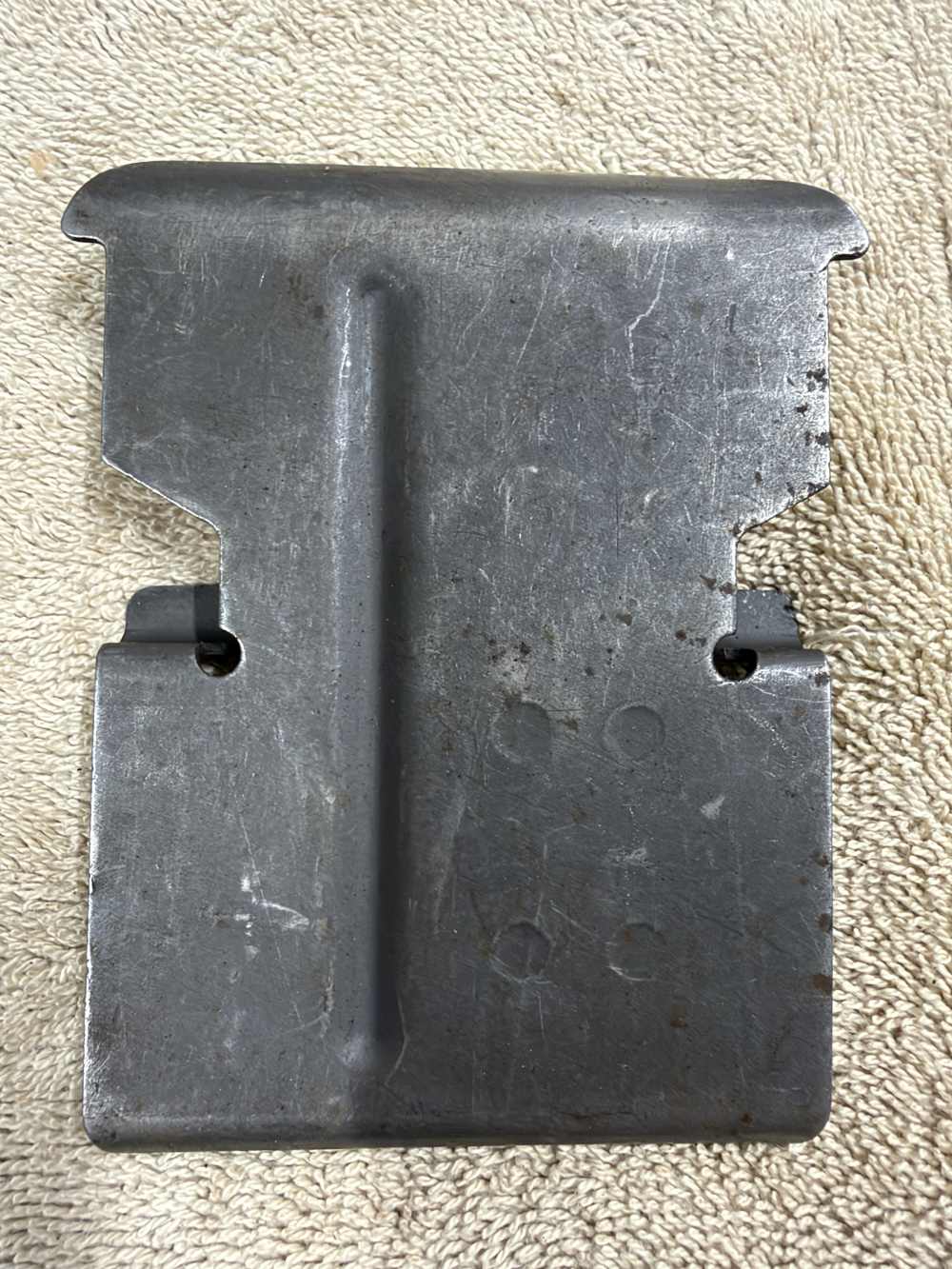 USGI M60 Machine Gun Ammunition Box Bandoleer Hanger Adapter Plate-img-0