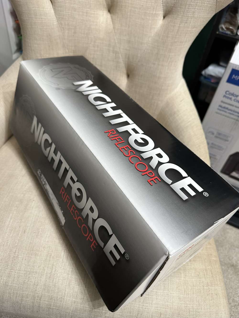 Minty Nightforce NX8 1-8x24 F1 MOA with NF Unimount .5 MOA AA89112B C600-img-1