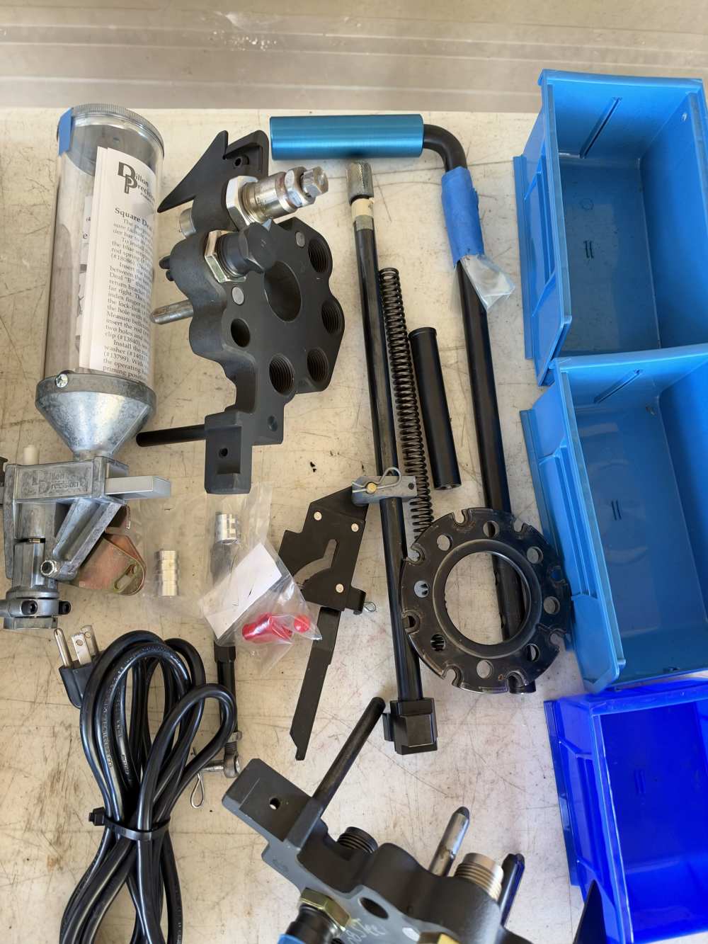 Dillon Super 1050 Reloading Press Mark 7 Auto Drive, RT1500, Tool Heads-img-2