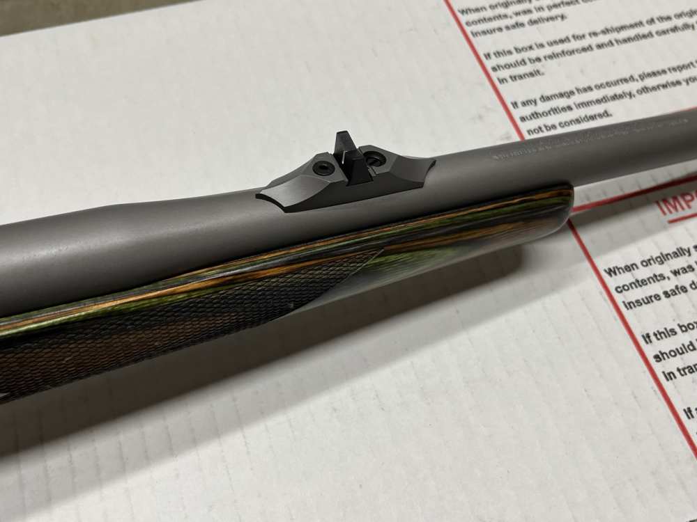 Ruger M77 Hawkeye Guide Gun .375 Ruger Green Laminate 47125 Penny Start-img-10