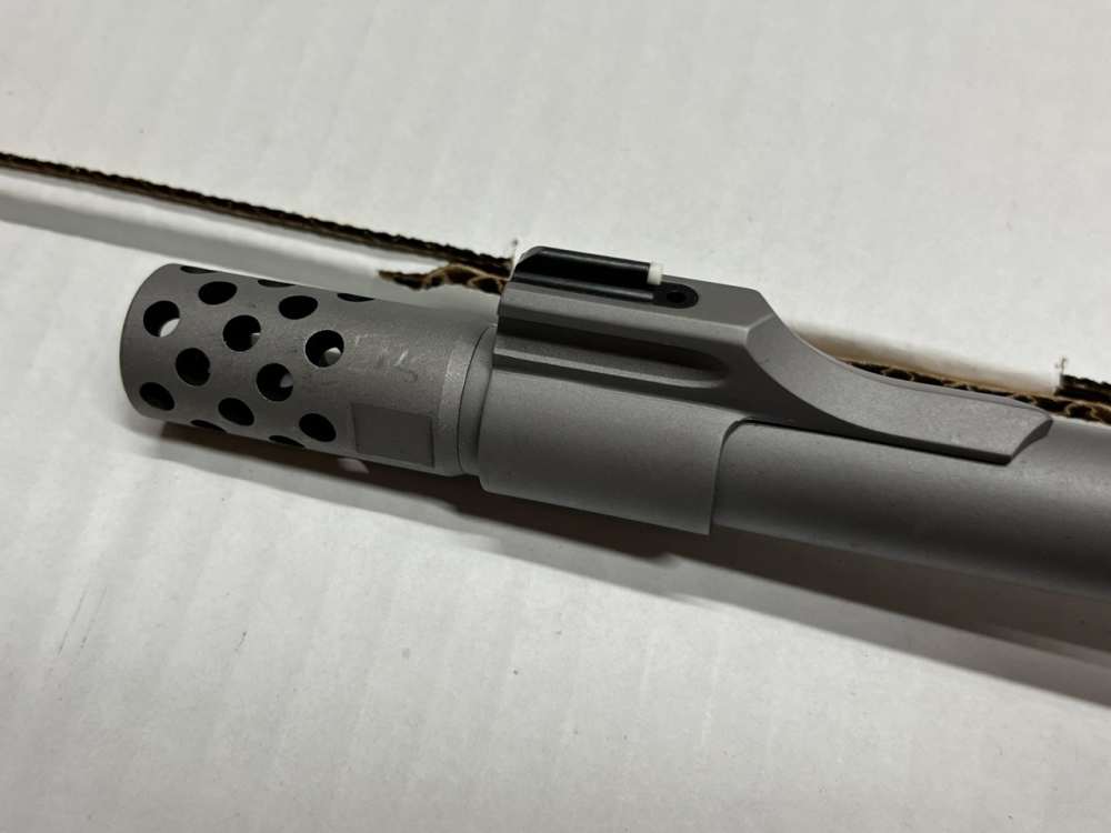 Ruger M77 Hawkeye Guide Gun .375 Ruger Green Laminate 47125 Penny Start-img-7