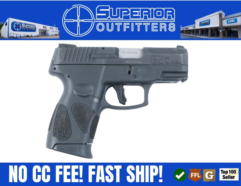 Taurus G2C .40 S&W 3.5" Barrel Semi Auto Pistol -img-0