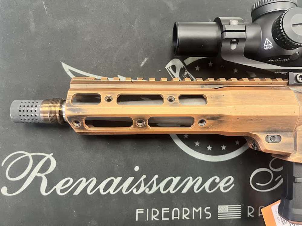 Q LLC MINI FIX SHORT BARREL RIFLE - CUSTOM CERAKOTE 300BLK-img-2