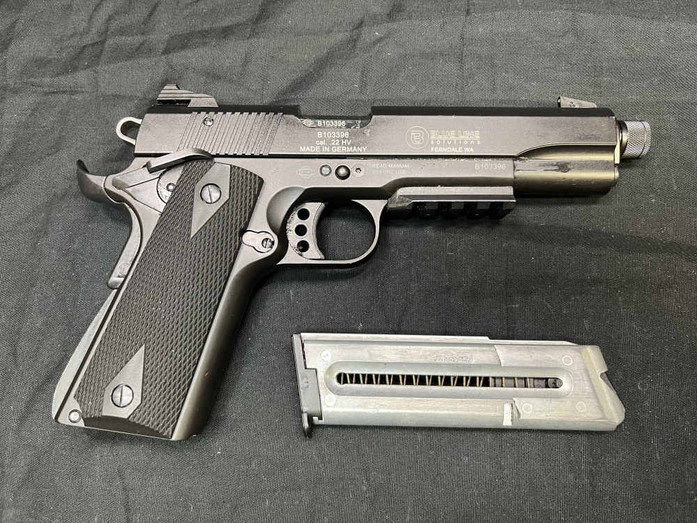 GSG 1911 22LR 5.5" Threaded Barrel German Sport Guns Pistol -img-2