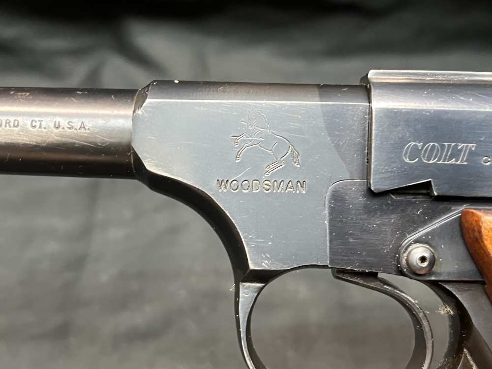 Colt Woodsman 22LR 6" Pistol 22 LR MFG 1967-img-15