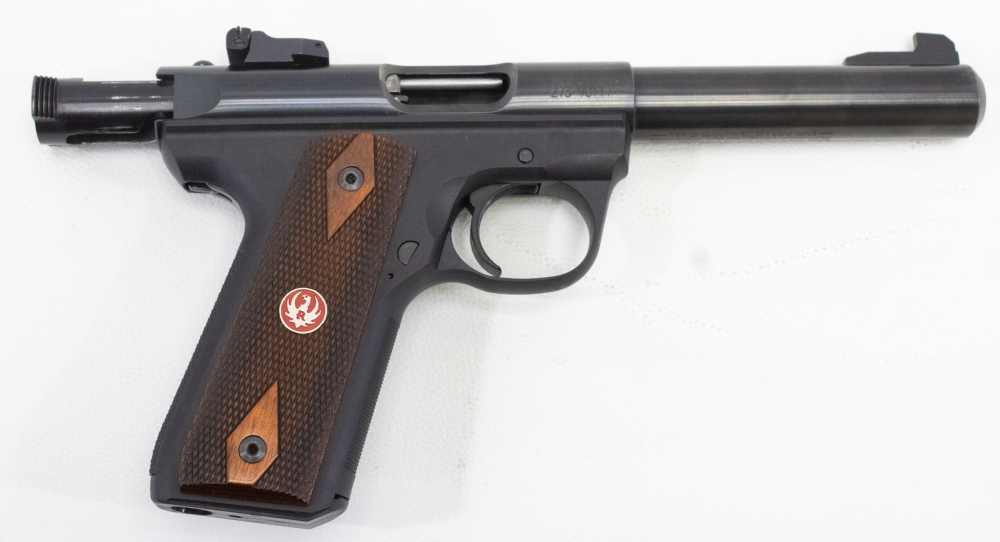 Ruger Mark III Series 22/45 Target P512MKIIIRP 22 LR 10140 Blue MFG 2013-img-3
