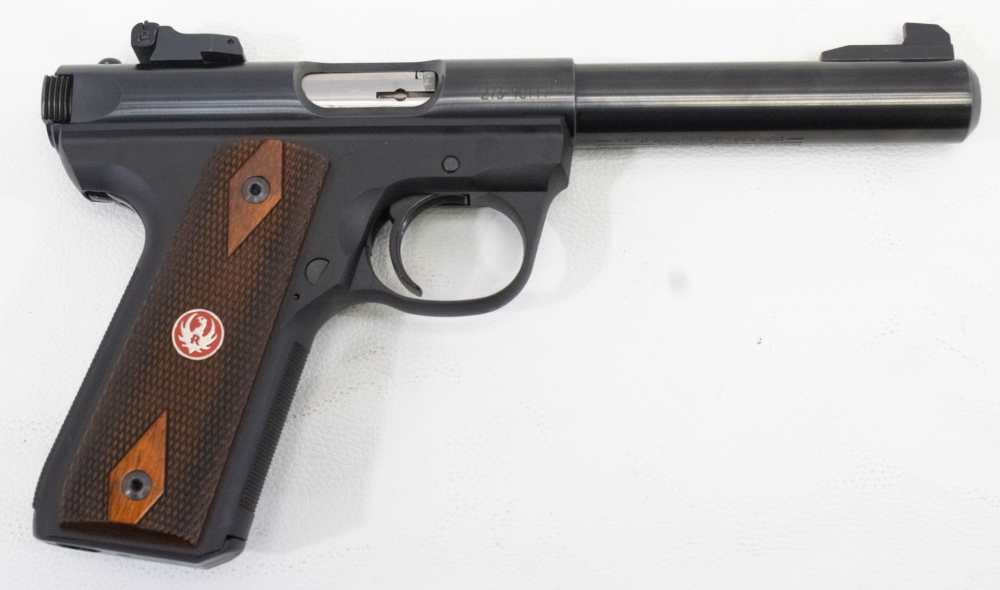 Ruger Mark III Series 22/45 Target P512MKIIIRP 22 LR 10140 Blue MFG 2013-img-0