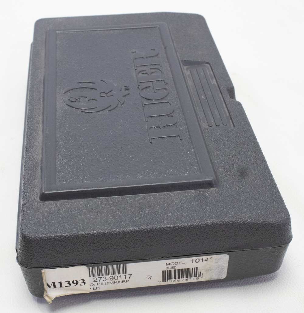 Ruger Mark III Series 22/45 Target P512MKIIIRP 22 LR 10140 Blue MFG 2013-img-17