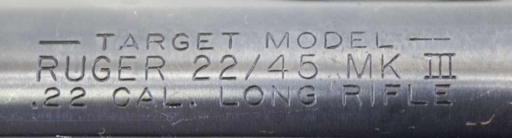 Ruger Mark III Series 22/45 Target P512MKIIIRP 22 LR 10140 Blue MFG 2013-img-12
