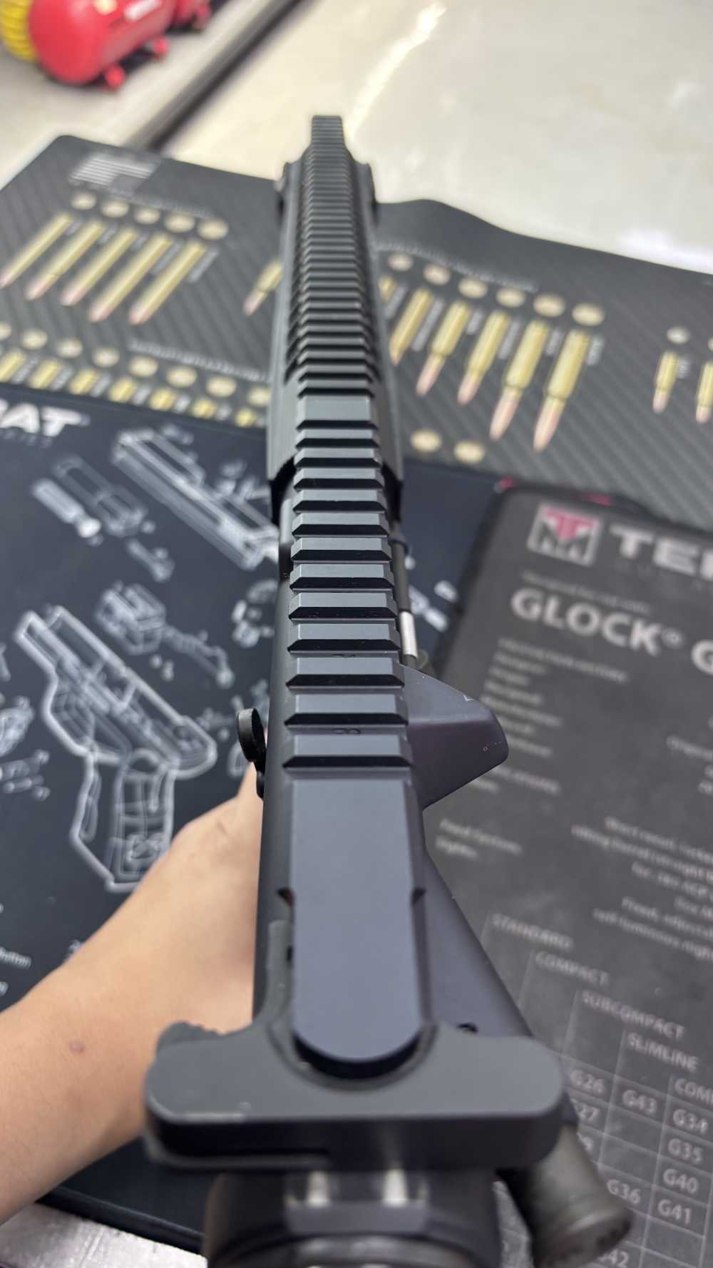 Andro Corp Industries ACI-15 16” rifle 5.56/223 with foregrip and stock -img-6