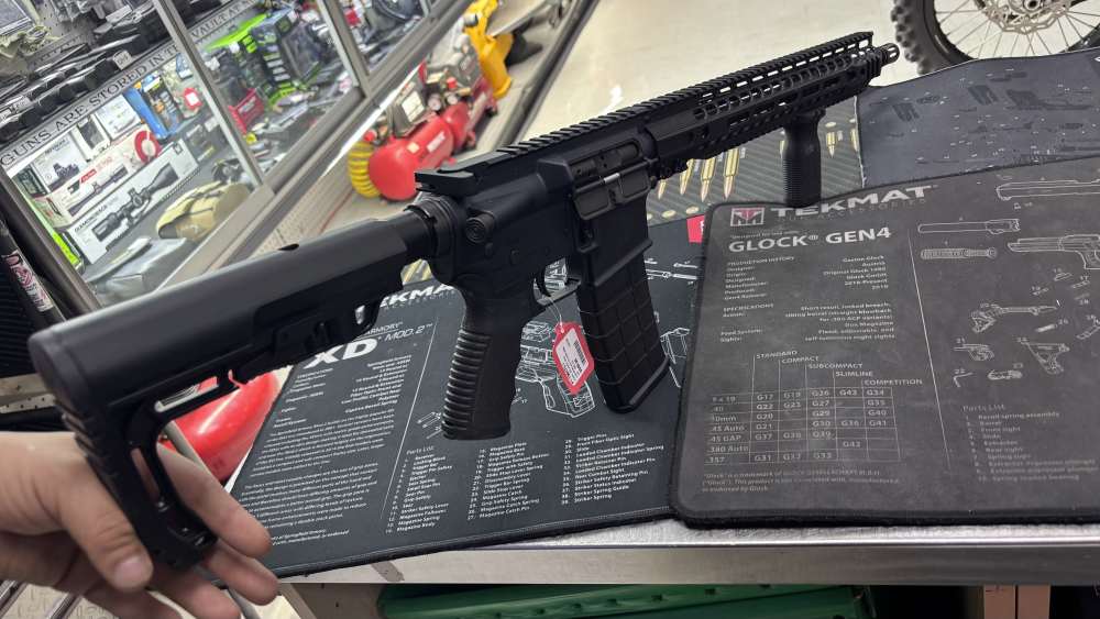 Andro Corp Industries ACI-15 16” rifle 5.56/223 with foregrip and stock -img-23