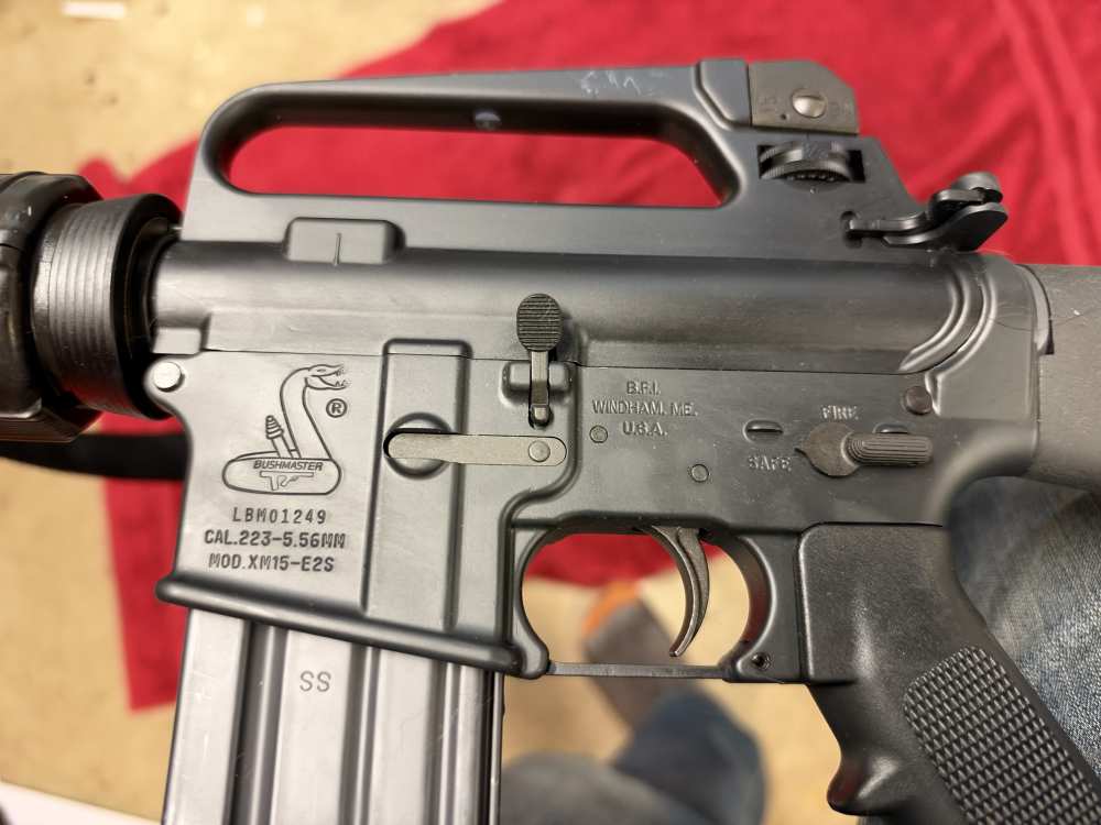 Bushmaster XM15-E2S AR15 20” HBar Target - Minty - colt -img-8