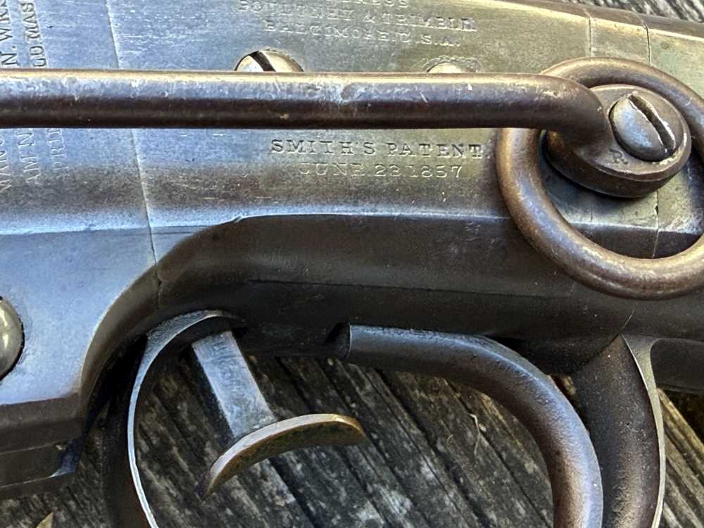 US Civil War Smith Carbine American Machine Works Poultney & Trimble 1864-img-6