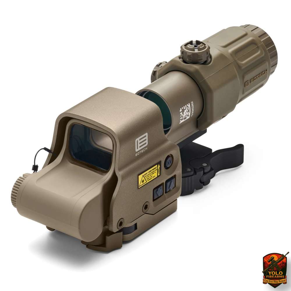 EOTECH HHS VIII EXPS3-0 & G33 3X Magnifier Combo, Tan, STS Mount-img-2