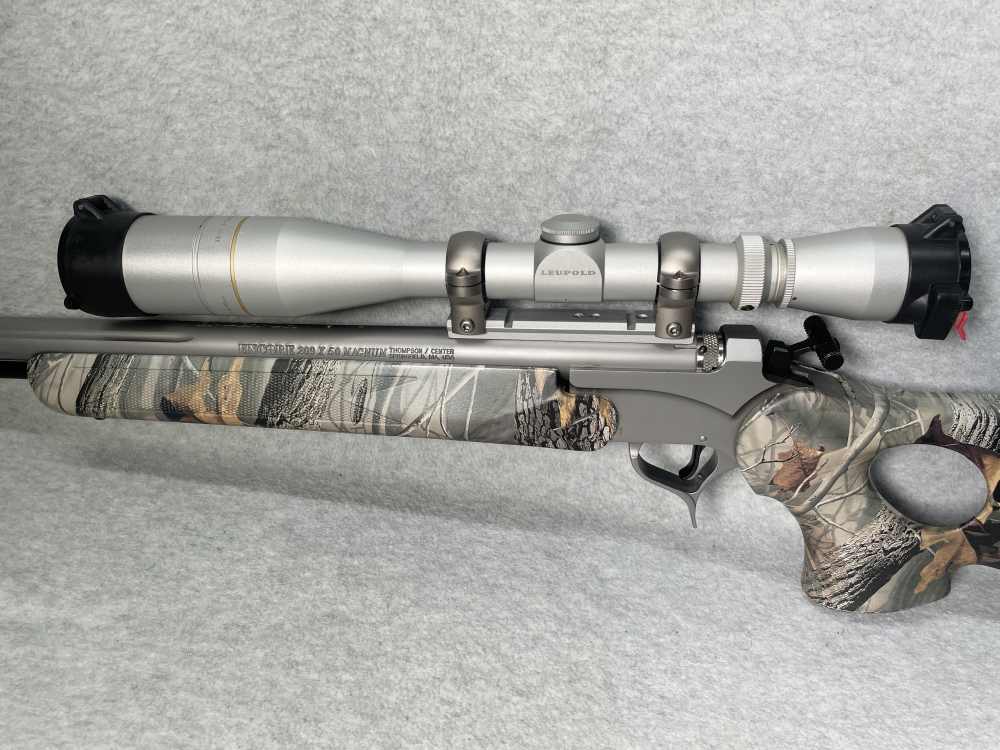 THOMPSON Center ENCORE .50 Cal Muzzleloader TC SS CAMO ENDEAVOR LEUPOLD VX2-img-5