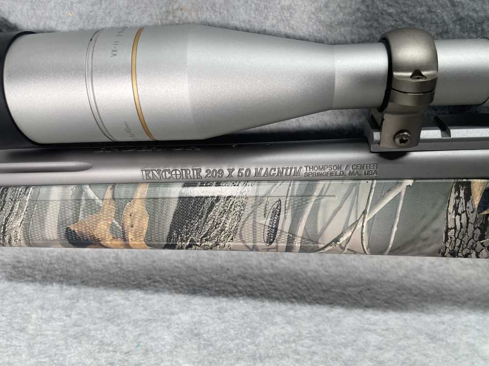 THOMPSON Center ENCORE .50 Cal Muzzleloader TC SS CAMO ENDEAVOR LEUPOLD VX2-img-8