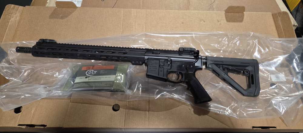 Colt AR-15 Enhanced Patrol Rifle Gen II, 5.56MM EPR, New Model Magpul Stock-img-0