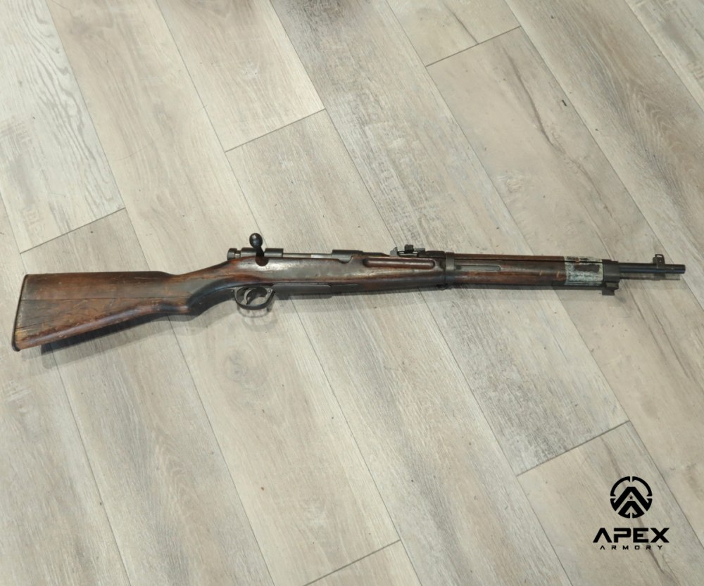 PENNY BID 1909 Japanese Arisaka Type 38 Infantry 6.5mm Bolt Rifle Tokyo -img-0