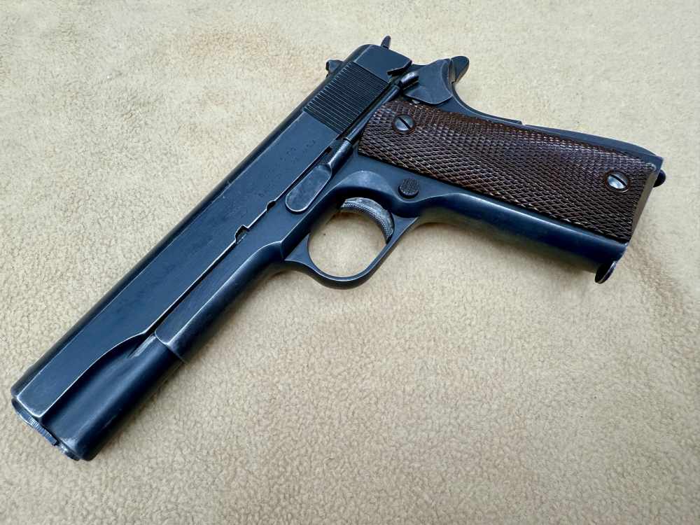 Union Switch & Signal US&S 1911 .45acp LUNCHBOX Gun WWII Era Rare -img-7